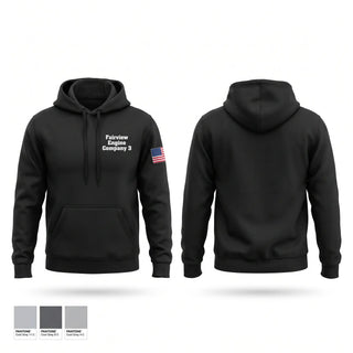 Hoodie, Fairview Engine Company 3, Fire Department, Teamtime, Team time, sublimation, custom sports apparel, team uniforms, spirit wear, spiritwear, sports uniforms, custom shirts, team store, custom team store, fundraiser sports, apparel fundraiser