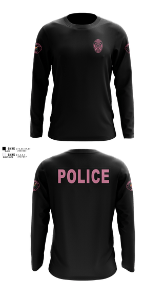 Long Sleeve Performance Shirt, Farmersville PD, Police, Teamtime, Team time, sublimation, custom sports apparel, team uniforms, spirit wear, spiritwear, sports uniforms, custom shirts, team store, custom team store, fundraiser sports, apparel fundraiser