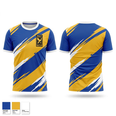 Poly High School Short Sleeve Performance Shirt - 1