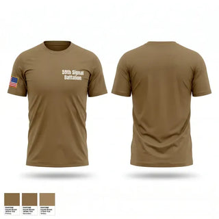 Short Sleeve Performance Shirt, 59th Signal Battalion, Army, Teamtime, Team time, sublimation, custom sports apparel, team uniforms, spirit wear, spiritwear, sports uniforms, custom shirts, team store, custom team store, fundraiser sports, apparel fundraiser