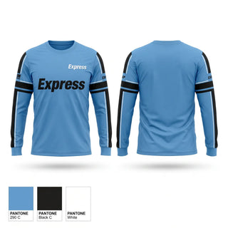 Long Sleeve Performance Shirt, Express, Softball, Teamtime, Team time, sublimation, custom sports apparel, team uniforms, spirit wear, spiritwear, sports uniforms, custom shirts, team store, custom team store, fundraiser sports, apparel fundraiser