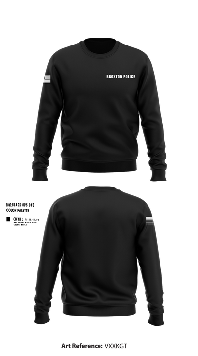 Broxton police 36855501 Crew Neck Sweatshirt - 1