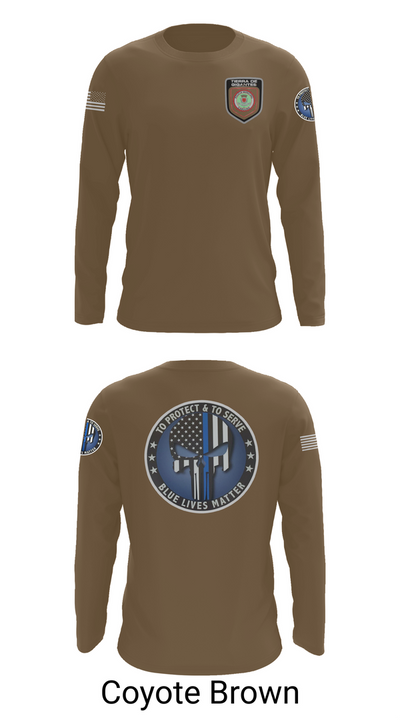 Policía Municipal de Carolina 96327149 Long Sleeve Performance Shirt 6