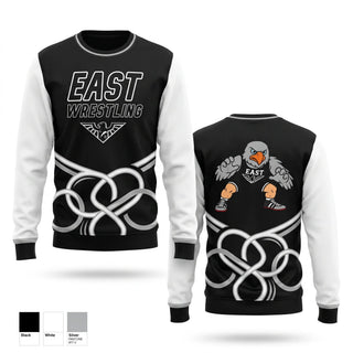 Crew Neck Sweatshirt, Thunderhawks, Wrestling, Teamtime, Team time, sublimation, custom sports apparel, team uniforms, spirit wear, spiritwear, sports uniforms, custom shirts, team store, custom team store, fundraiser sports, apparel fundraiser