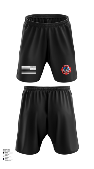 Athletic Shorts With Pockets, Station 19, Fire Department, Teamtime, Team time, sublimation, custom sports apparel, team uniforms, spirit wear, spiritwear, sports uniforms, custom shirts, team store, custom team store, fundraiser sports, apparel fundraiser