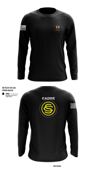 Long Sleeve Performance Shirt, 1/243 RTI OCS, , Teamtime, Team time, sublimation, custom sports apparel, team uniforms, spirit wear, spiritwear, sports uniforms, custom shirts, team store, custom team store, fundraiser sports, apparel fundraiser