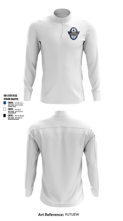 North Chesapeake Football Club Quarter Zip Jacket - 7