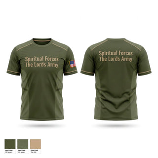 Short Sleeve Performance Shirt, Spiritual Forces The Lords Army, National Guard, Teamtime, Team time, sublimation, custom sports apparel, team uniforms, spirit wear, spiritwear, sports uniforms, custom shirts, team store, custom team store, fundraiser sports, apparel fundraiser