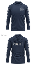 Houston Police Northeast Patrol Long Sleeve Performance Shirt with hood - 3