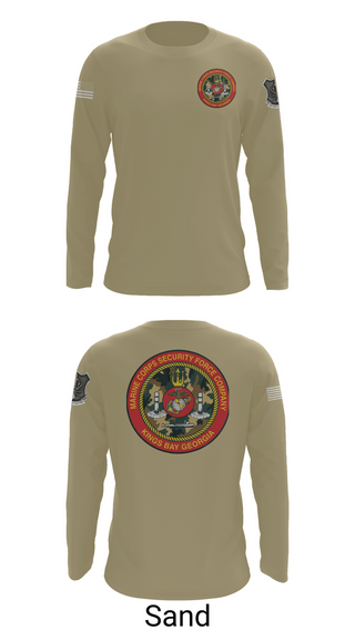 Long Sleeve Performance Shirt, Marine Corps Security Forces Battalion, , Teamtime, Team time, sublimation, custom sports apparel, team uniforms, spirit wear, spiritwear, sports uniforms, custom shirts, team store, custom team store, fundraiser sports, apparel fundraiser