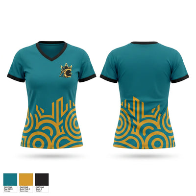 Coastal Crown Elite Women's Short Sleeve V-neck Shirt - 1