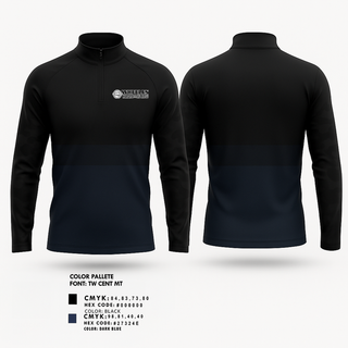 Quarter Zip Jacket, Wheeles Karate & Jiujitsu, , Teamtime, Team time, sublimation, custom sports apparel, team uniforms, spirit wear, spiritwear, sports uniforms, custom shirts, team store, custom team store, fundraiser sports, apparel fundraiser