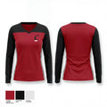 Chargers 4462621 Women's Long Sleeve V-neck Shirt - 1