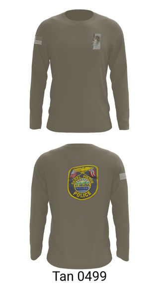 Long Sleeve Performance Shirt, Canal Fulton Police Department, Police, Teamtime, Team time, sublimation, custom sports apparel, team uniforms, spirit wear, spiritwear, sports uniforms, custom shirts, team store, custom team store, fundraiser sports, apparel fundraiser