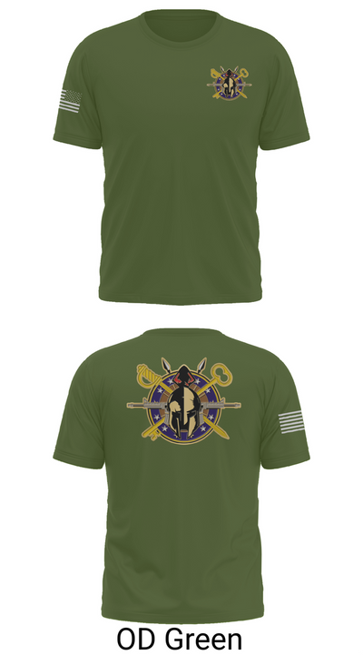 A Company 68th DSSB 4ID 10544228 Old School Cotton Feel Shirt - 50