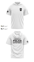 HOKES BLUFF POLICE DEPARTMENT 69321559 Short Sleeve Performance Shirt with hood - 2