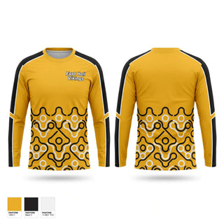 Long Sleeve Performance Shirt, East Hall Vikings, Softball, Teamtime, Team time, sublimation, custom sports apparel, team uniforms, spirit wear, spiritwear, sports uniforms, custom shirts, team store, custom team store, fundraiser sports, apparel fundraiser