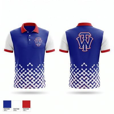 W.I.T 79394029 Short Sleeve Performance Polo - 1