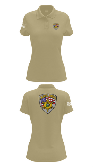 Womens Short Sleeve Performance Polo, Caldwell County Sheriff's Office, , Teamtime, Team time, sublimation, custom sports apparel, team uniforms, spirit wear, spiritwear, sports uniforms, custom shirts, team store, custom team store, fundraiser sports, apparel fundraiser