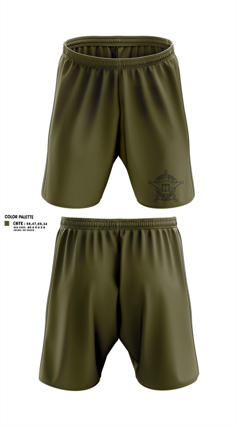 Athletic Shorts With Pockets, Bartow County Sheriff’s Office, Police, Teamtime, Team time, sublimation, custom sports apparel, team uniforms, spirit wear, spiritwear, sports uniforms, custom shirts, team store, custom team store, fundraiser sports, apparel fundraiser