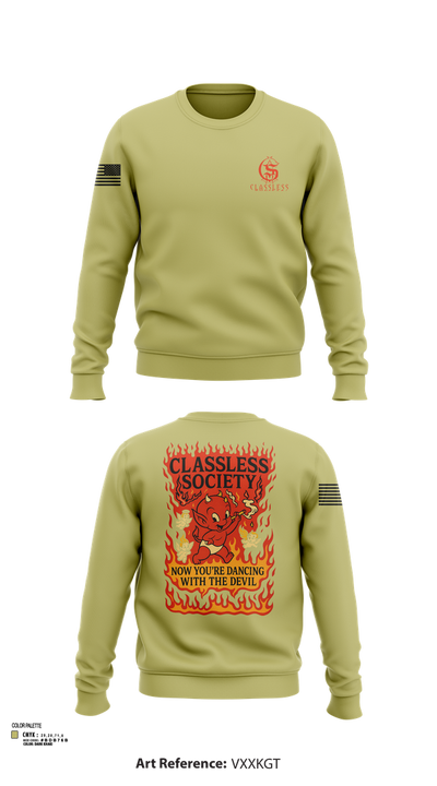 Classless Society 41814641 Crew Neck Sweatshirt - 102