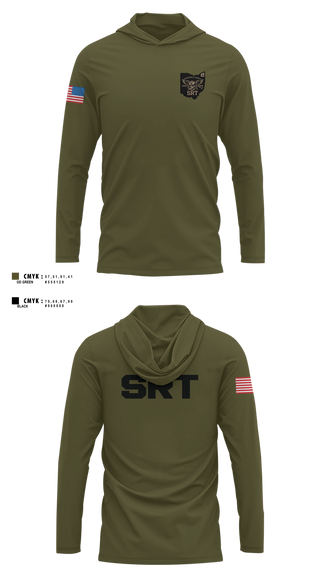 Long Sleeve hooded sunshirt, ACSO SRT, Police, Teamtime, Team time, sublimation, custom sports apparel, team uniforms, spirit wear, spiritwear, sports uniforms, custom shirts, team store, custom team store, fundraiser sports, apparel fundraiser