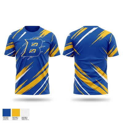Bluestem Senior High School Basketball 14224651 Short Sleeve Performance Shirt - 2