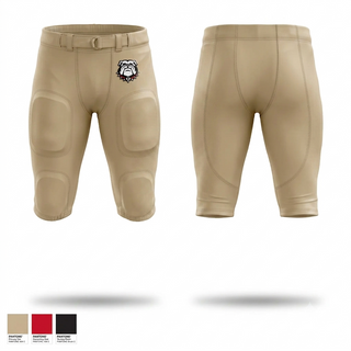 Integrated Football Pants, Hickman County Bulldogs, , Teamtime, Team time, sublimation, custom sports apparel, team uniforms, spirit wear, spiritwear, sports uniforms, custom shirts, team store, custom team store, fundraiser sports, apparel fundraiser