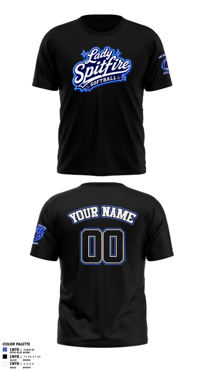 Lady Spitfire Short Sleeve Performance Shirt - 3