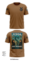 USS PATRIOT FCPOA Short Sleeve Performance Shirt - 101