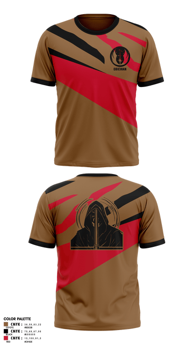 ObieWan 23588262 Short Sleeve Performance Shirt - 2