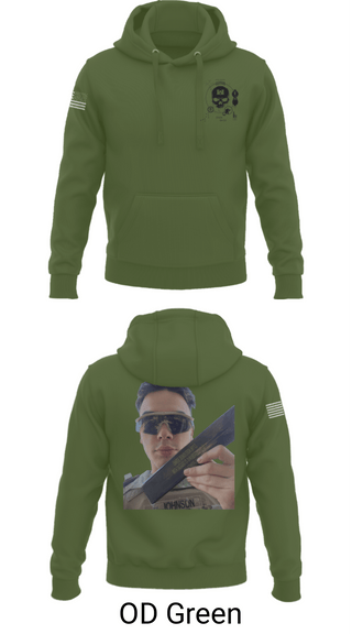 Hoodie, 374TH CECI, Army, Teamtime, Team time, sublimation, custom sports apparel, team uniforms, spirit wear, spiritwear, sports uniforms, custom shirts, team store, custom team store, fundraiser sports, apparel fundraiser