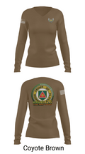 51st Combat Engineers 81487377 Women's Long Sleeve V-neck Shirt - 17