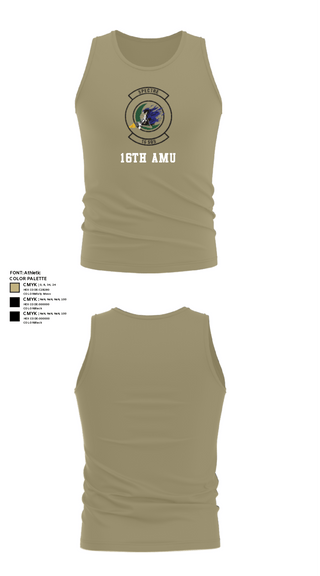 Tank Top, 16th amu, Air Force, Teamtime, Team time, sublimation, custom sports apparel, team uniforms, spirit wear, spiritwear, sports uniforms, custom shirts, team store, custom team store, fundraiser sports, apparel fundraiser