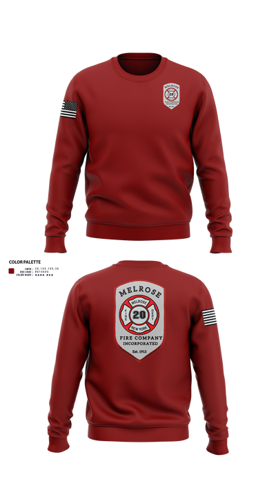 The Melrose Fire Company Incorporated 84438539 Crew Neck Sweatshirt - 23
