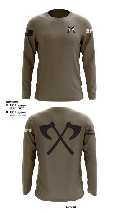 Mortars 32639888 Long Sleeve Performance Shirt - 4