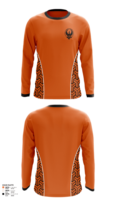 Phoenix Firebirds 49447818 Long Sleeve Performance Shirt - 1