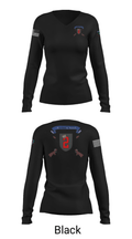 2nd Battalion 43692183 Women's Long Sleeve V-neck Shirt - 37