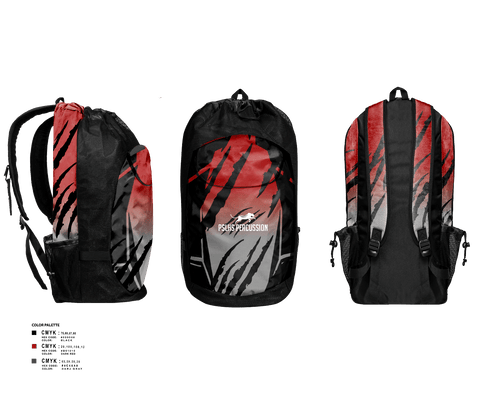 Gear Bag, PSLHS Percussion, Men's Soccer, Teamtime, Team time, sublimation, custom sports apparel, team uniforms, spirit wear, spiritwear, sports uniforms, custom shirts, team store, custom team store, fundraiser sports, apparel fundraiser