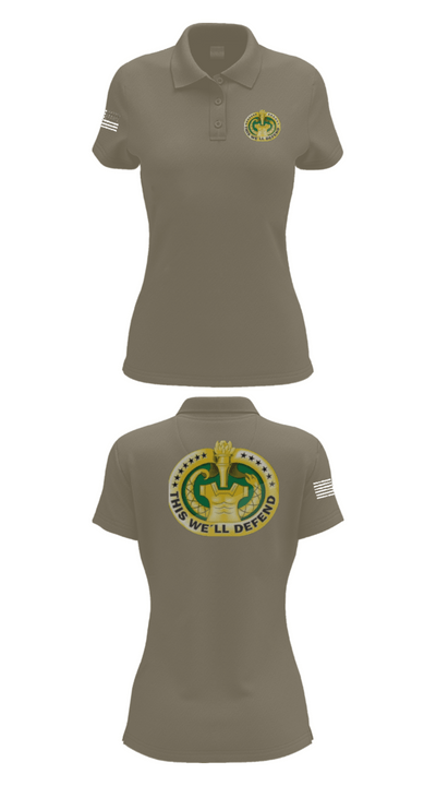 DS Davis 5549191 Women's Short Sleeve Performance Polo  - 75