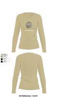 1st Det. Royal Lao Airborne 88518562 Women's Long Sleeve V-neck Shirt - 82