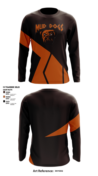 Mud dogs 80113127 Long Sleeve Performance Shirt - 1