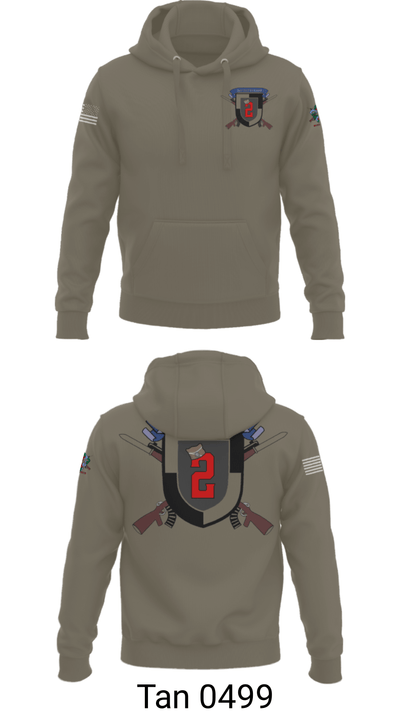 2nd Battalion 43692183 Hoodie - 78