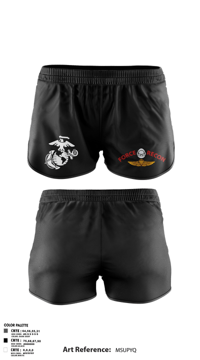 B Co. 3rd Recon Bn Force Reconnaissance3rd Recon Co.3rd Reconnaissance 55773170 Ranger Panties - 3