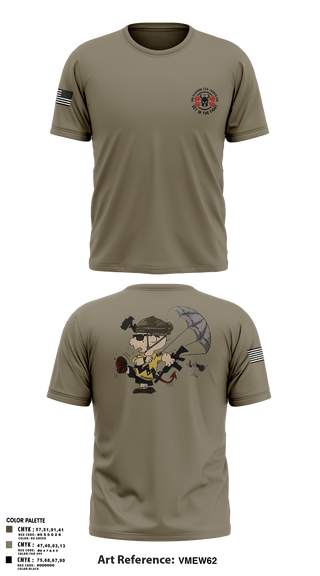 Short Sleeve Performance Shirt, 3rd Platoon, CCo, 1-508th PIR, , Teamtime, Team time, sublimation, custom sports apparel, team uniforms, spirit wear, spiritwear, sports uniforms, custom shirts, team store, custom team store, fundraiser sports, apparel fundraiser