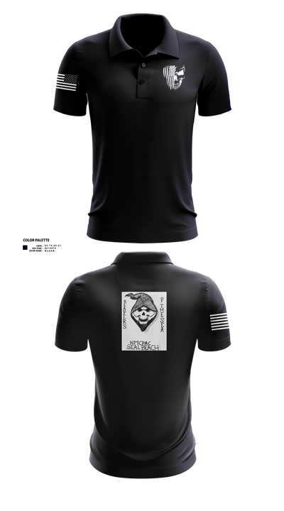 NMCPAC Seal Beach 31658085 Short Sleeve Performance Polo - 1