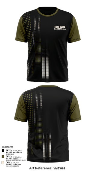 Short Sleeve Performance Shirt, skar elite, Men's Basketball, Teamtime, Team time, sublimation, custom sports apparel, team uniforms, spirit wear, spiritwear, sports uniforms, custom shirts, team store, custom team store, fundraiser sports, apparel fundraiser