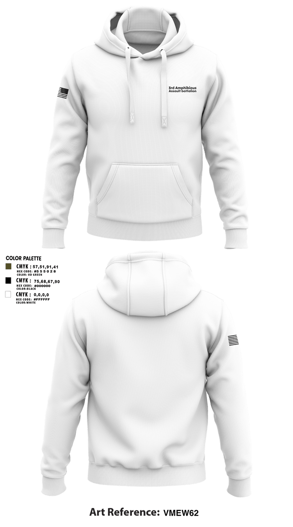 Hoodie, 3rd Amphibious Assault battalion, Marines, Teamtime, Team time, sublimation, custom sports apparel, team uniforms, spirit wear, spiritwear, sports uniforms, custom shirts, team store, custom team store, fundraiser sports, apparel fundraiser