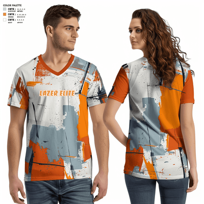 undefined Women's Short Sleeve V-neck Shirt - 3