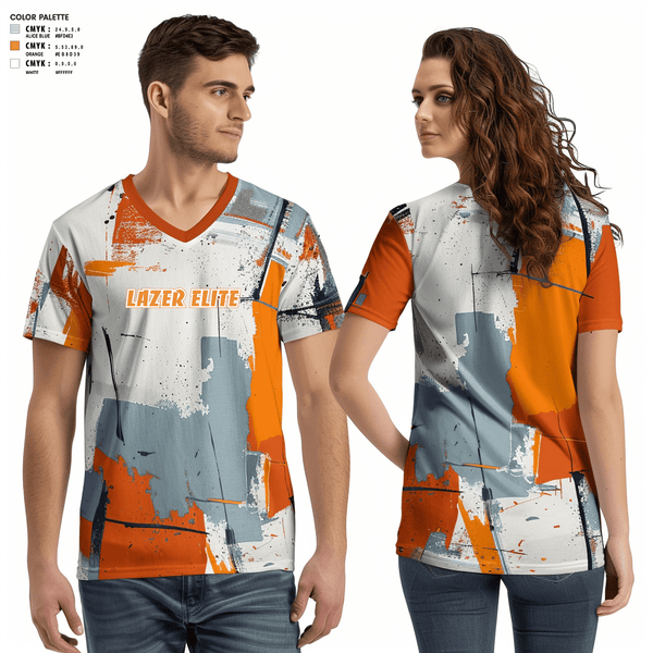 Women's Short Sleeve Vneck Shirt, Lazer Elite, Men's Basketball, Teamtime, Team time, sublimation, custom sports apparel, team uniforms, spirit wear, spiritwear, sports uniforms, custom shirts, team store, custom team store, fundraiser sports, apparel fundraiser